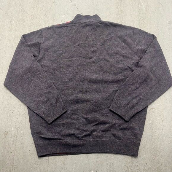 Bullock & Jones Men’s Geometric Panel Knit Sweater - XL - Picture 2 of 3